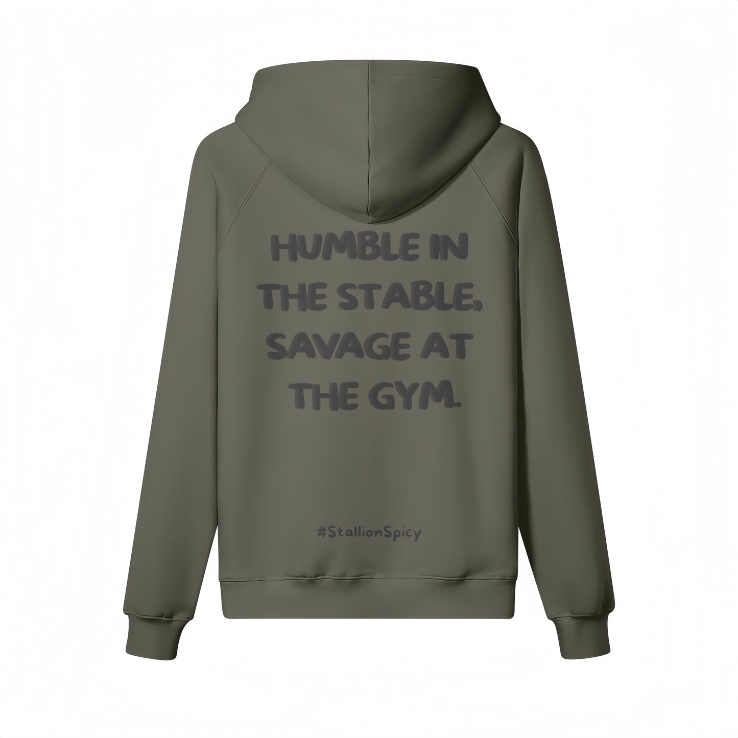 Train Hard, Laugh Harder S1 | Camo Oversized Hoodie