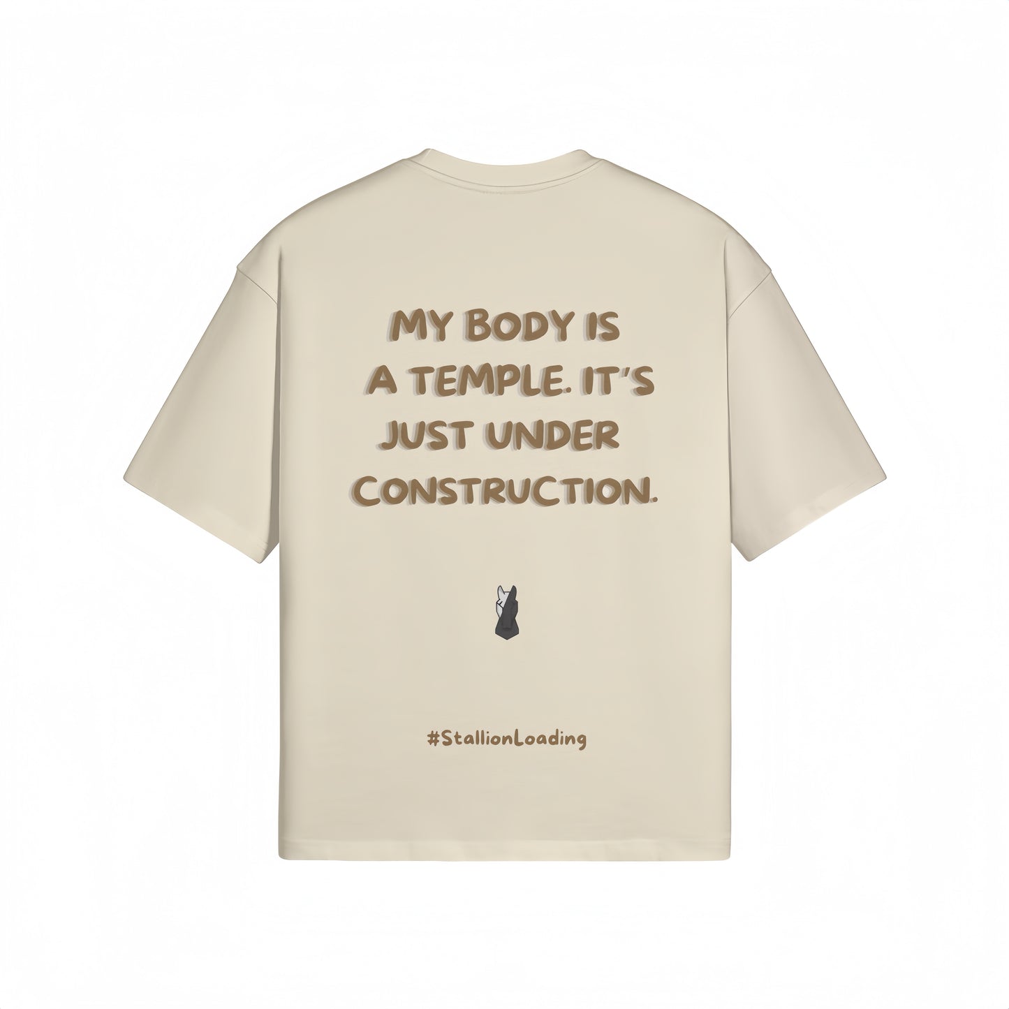 Train Hard, Laugh Harder S2 | Cremé Oversized Tee