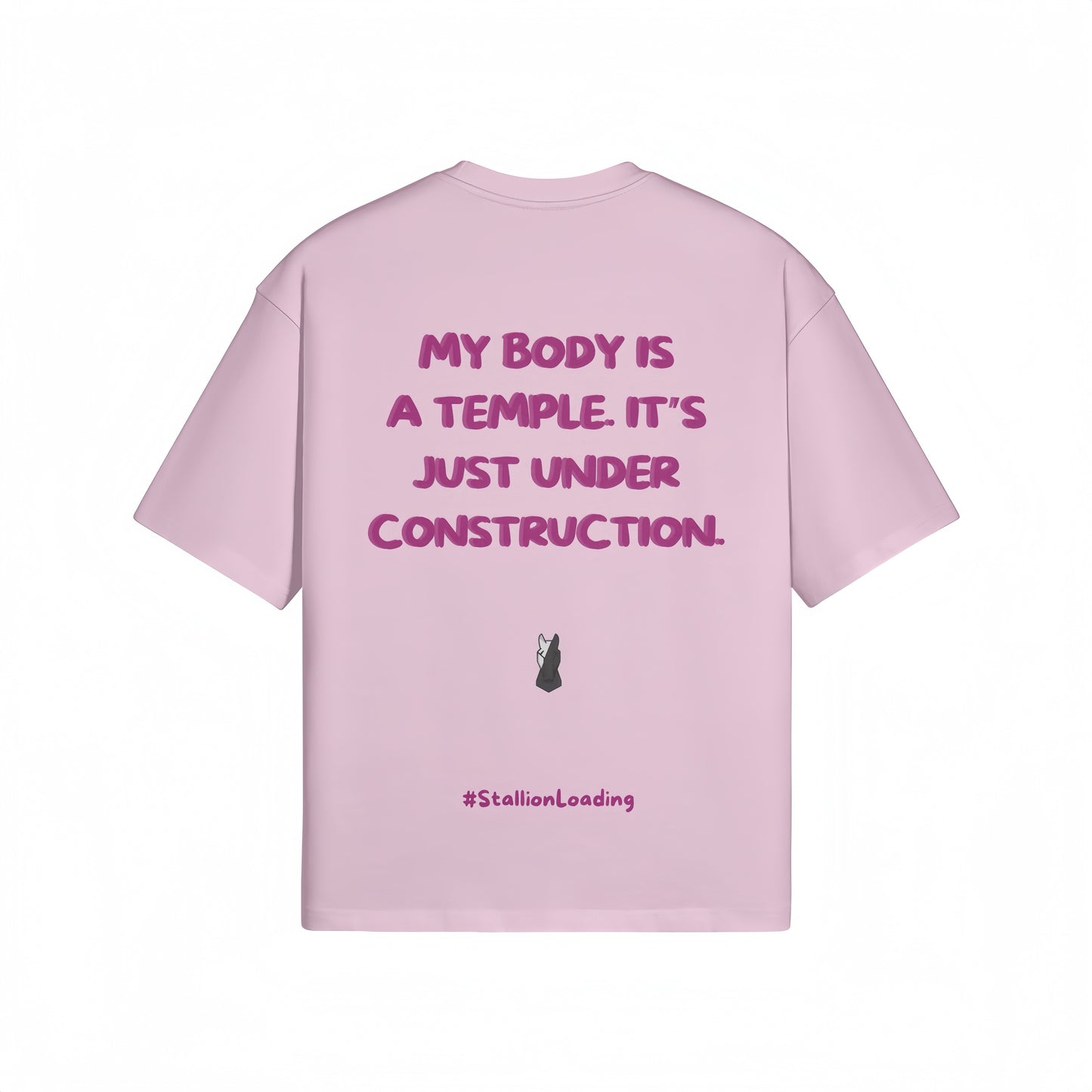 Train Hard, Laugh Harder S2 | Bubblegum Oversized Tee (BONUS)