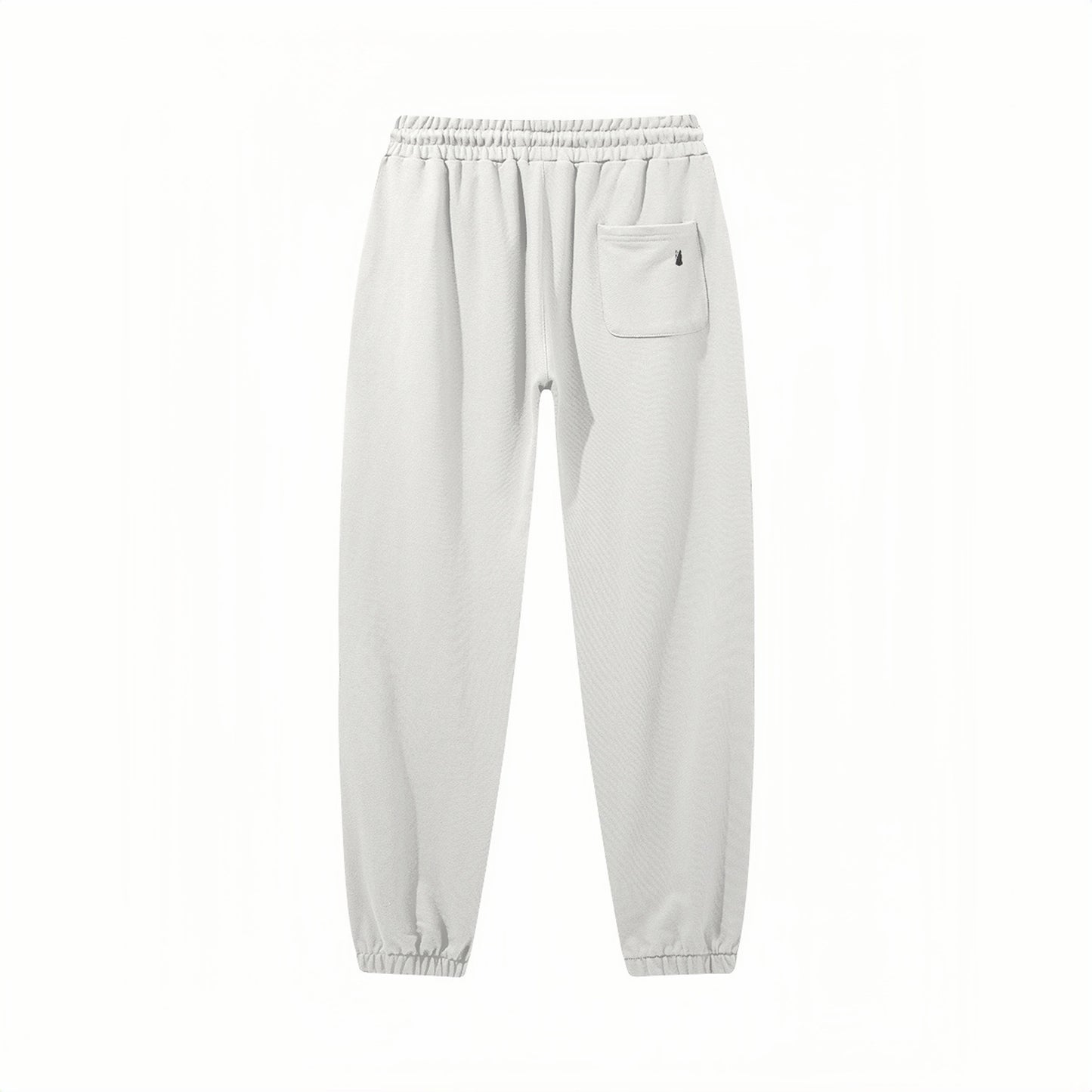 Stallion Oversized Trackies | Ash On Void White