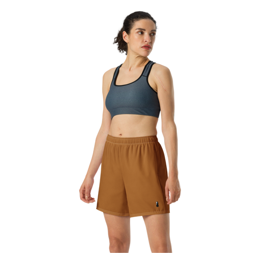 Stallion Unisex Gym Shorts | Caramel