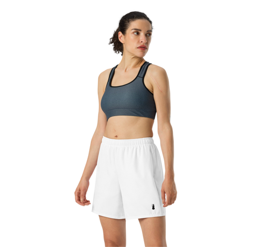 Stallion Unisex Gym Shorts | Void White