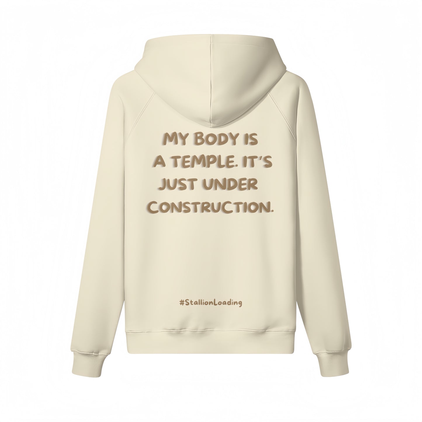 Train Hard, Laugh Harder S2 | Cremé Oversized Hoodie
