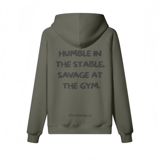 Train Hard, Laugh Harder S1 | Camo Oversized Hoodie