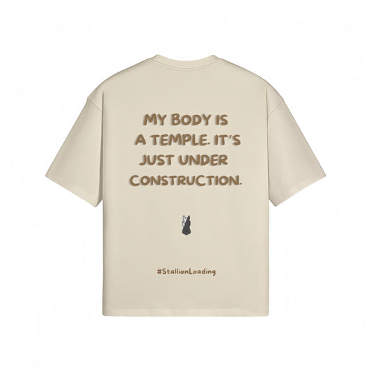 Train Hard, Laugh Harder S2 | Cremé Oversized Tee