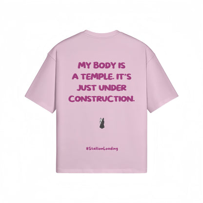 Train Hard, Laugh Harder S2 | Bubblegum Oversized Tee (BONUS)