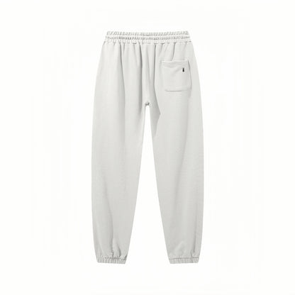 Stallion Oversized Trackies | Ash On Void White