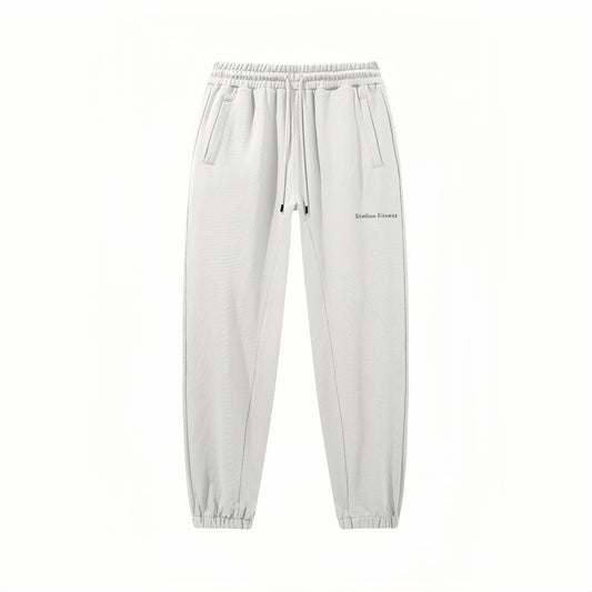 Stallion Oversized Trackies | Ash On Void White