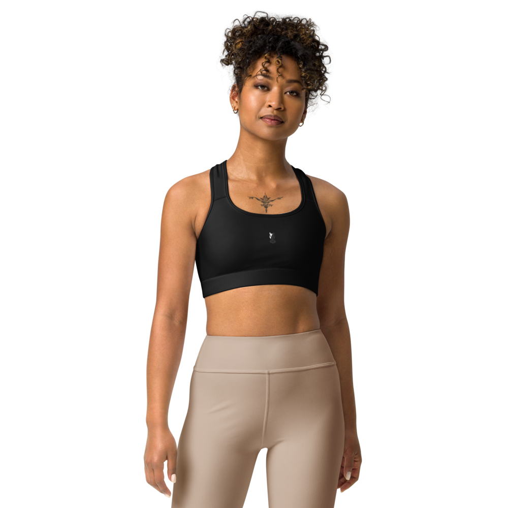Stallion Gym Bra | Ash On Charcoal