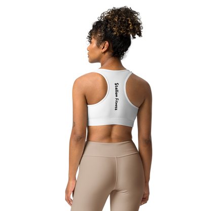 Stallion Gym Bra | Void White