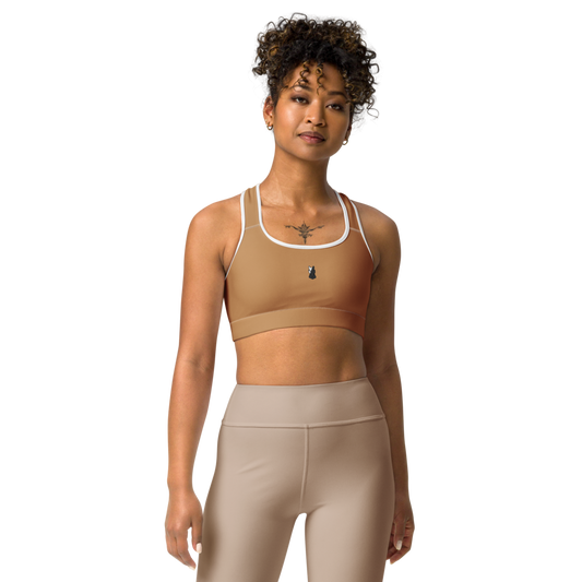 Stallion Gym Bra | Caramel